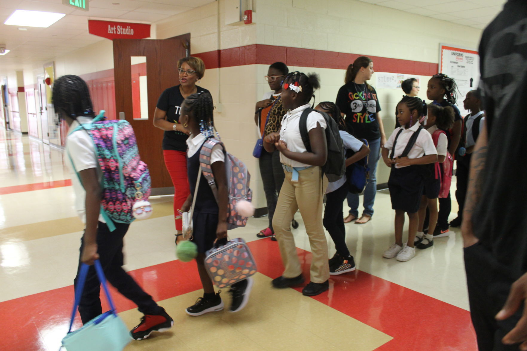 Back to school: Frankie McCullough Academy